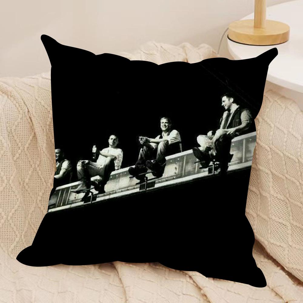 Cool WWestlife Cushion Cover Soft Plush Fabric DoubleSided Printed Sofa Cushion Cover for All Seasons Home Decor Gift