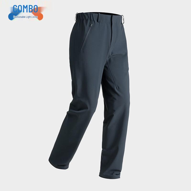 Kangbo Men s Anti-Wrinkle Straight Casual Business Pants M