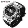 Sanda Men's Teen Sports Luminous Waterproof Multifunctional Outdoor Watch