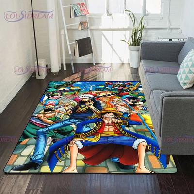 Japanese Pop Anime Carpet for Living Room Rugs Soft Floor Cartoon Rugs Bathroom Rug Home Bedroom Decor Fans Gift