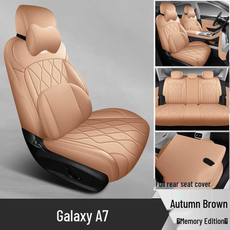 Geely Galaxy A7 Leather Seat Covers: All-Season, Full-Coverage
