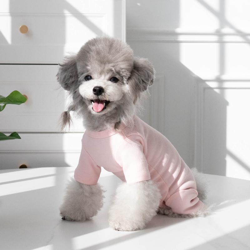 Cotton Dog Pajamas Jumpsuit Boy Girl Dog Clothes Pomeranian Yorkie Bichon Poodle Schnauzer Small Dog Clothing Pet Apparel Winter
