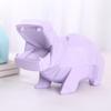 Nordisches Kreatives Design Flusspferd Ornamente Harz Handwerk Sparschwein Kinder Tierisches Schwein Schönes Bank Dekoration Ornamente Langlebig