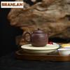 200ml Yixing Purple Clay Teapots Handmade Engraved Pot Raw Ore Dicaoqing Mud Tea Infuser Kettle Zisha Tea Set Tea Ceremony Gift