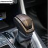 Car Gear Shift Knob Gear Head Cover Trim For Toyota RAV4      2024 RAV 4 XA50 Hybrid ABS Carbon Accessories