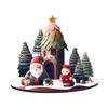 Christmas Cartoon House Wooden Assembly Ornaments Diy Children'S Gifts Three-Dimensional Ornaments Christmas Desktop Ornaments
