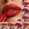 New Silver Tube Eight-Color Lipstick, Moisturizing And Moisturizing, Easy To Color And Not Easy To Fade Cosmetics