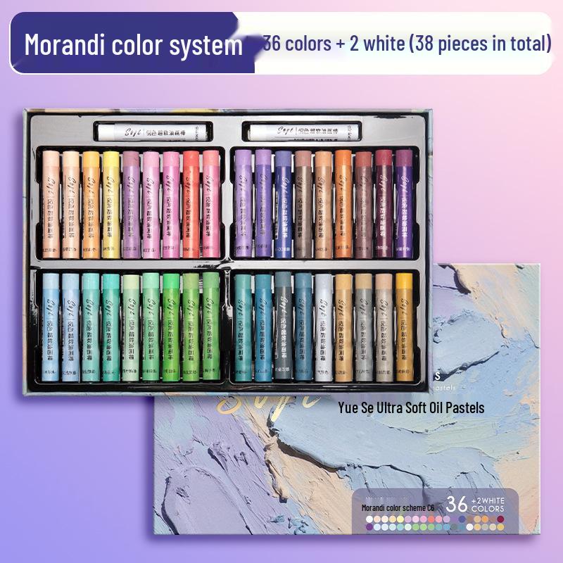 Super Soft Oil Pastels: Vibrant Colors, Safe & Odorless for Kids