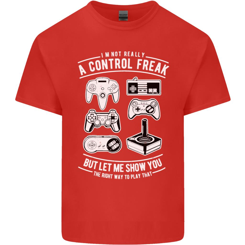 Control Freak Funny Gaming Gamer Unisexs Light Cotton TShirt