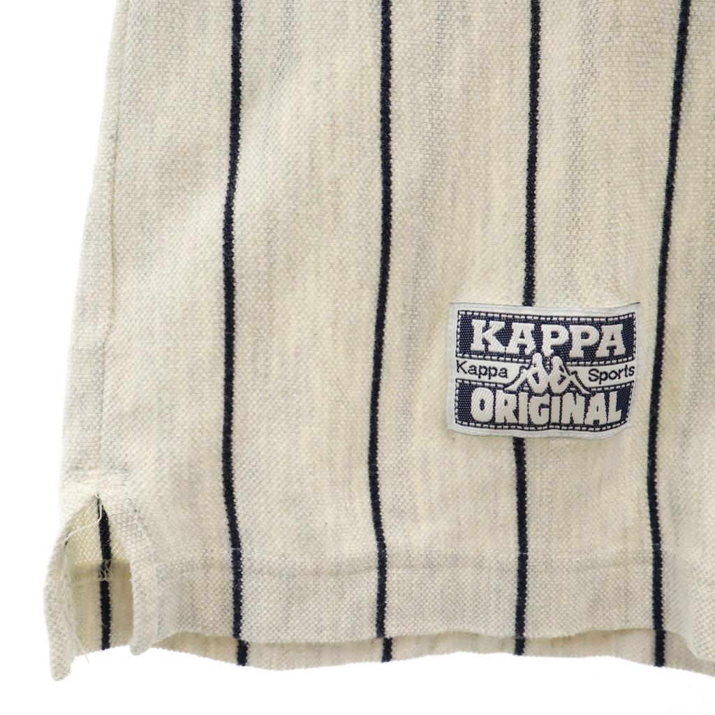 Kappa Kurzarm-Poloshirt L Elfenbein System Herren Gebraucht