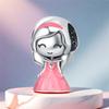 Copper Cute Princess Character Bead Women DoItYourself Fashion Jewellery Beautiful Gift Fits Genuine Beautiful Bracelets Accessory