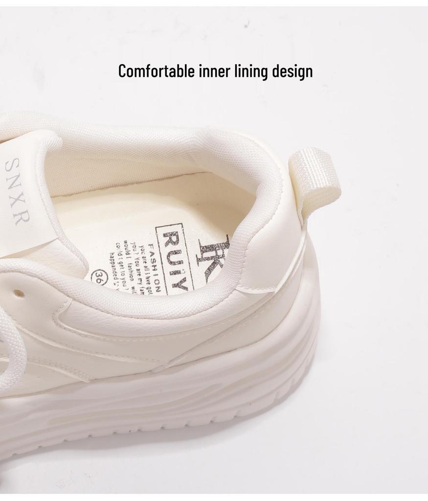 Dámské bílé boty na platformě 2025: Stylové ležérní tenisky zvyšující výšku