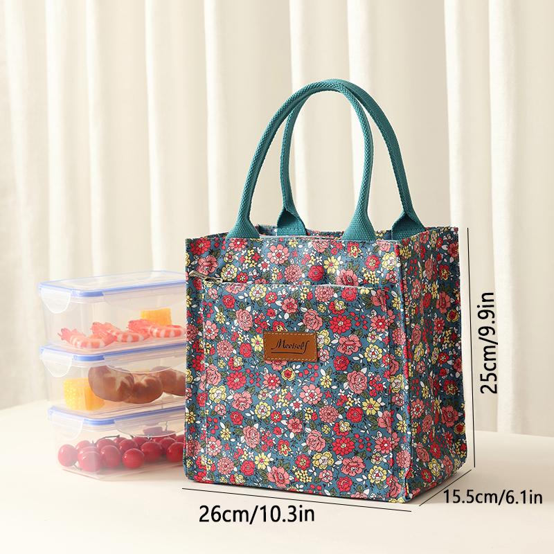 Waterproof Handbag, Oxford Waterproof Fabric, Large Capacity, Versatile Shopping Bag, Lunch Bag, Office Worker Commuting
