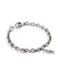Wild Bricks Th Link Chain Bracelet (Silver)