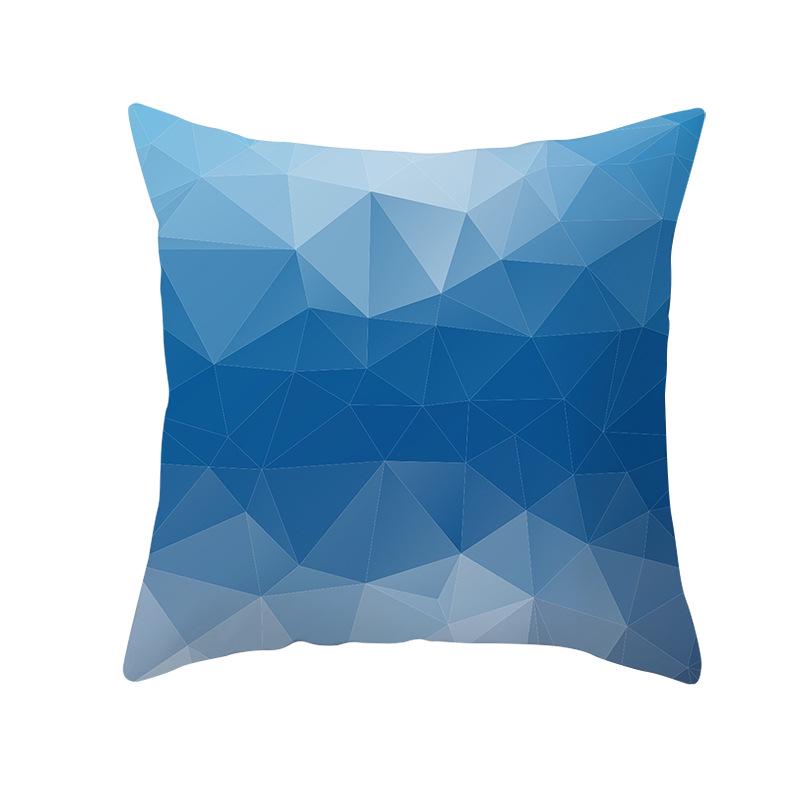 Household Products Colorful Printed Geometric Mirror Space Pillow Case Cushion Waist Pillow Case