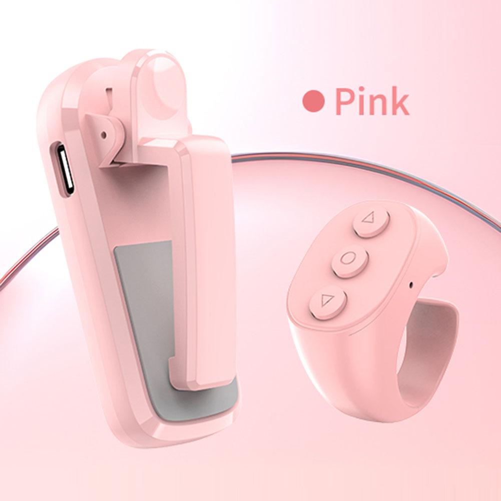 Fingertip Ring RC Page Turners Type-C Rechargeable Multifunction Page Turner Clicker Lightweight for E-book Clicker Accessory