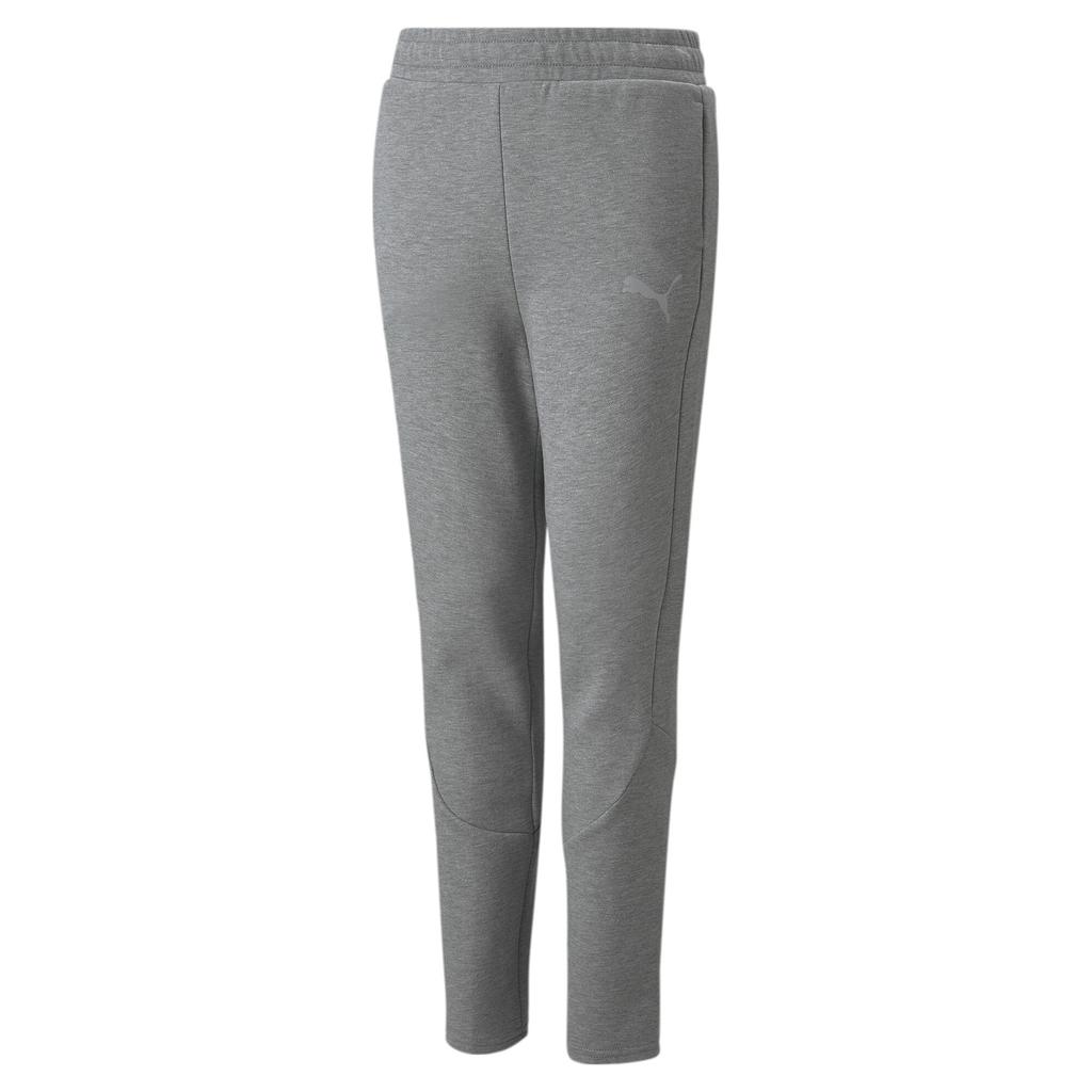Puma EVOSTRIPE DK boys' sweatpants gray 84699103 size 164