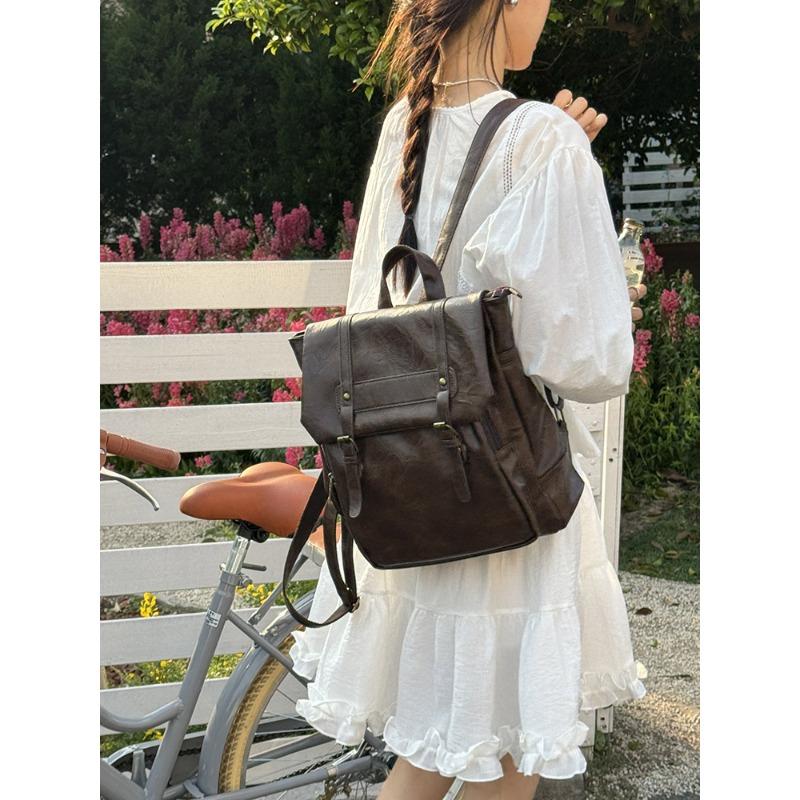 Uniform College Style Backpack New Vintage Cambridge Bag College Mailman Backpack