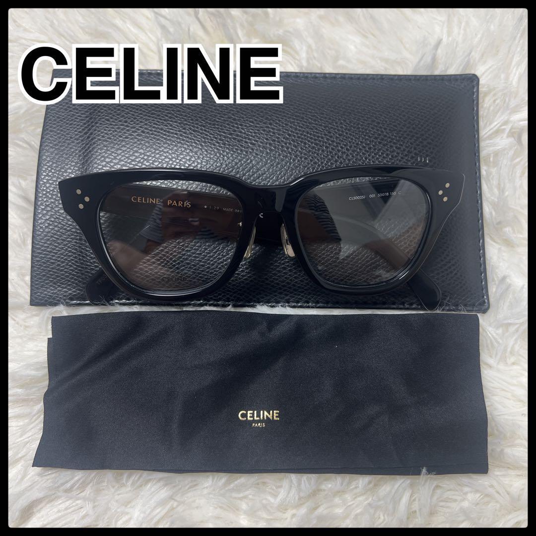 Used [Good condition] CelineGlasses black CELINE Made in Italy