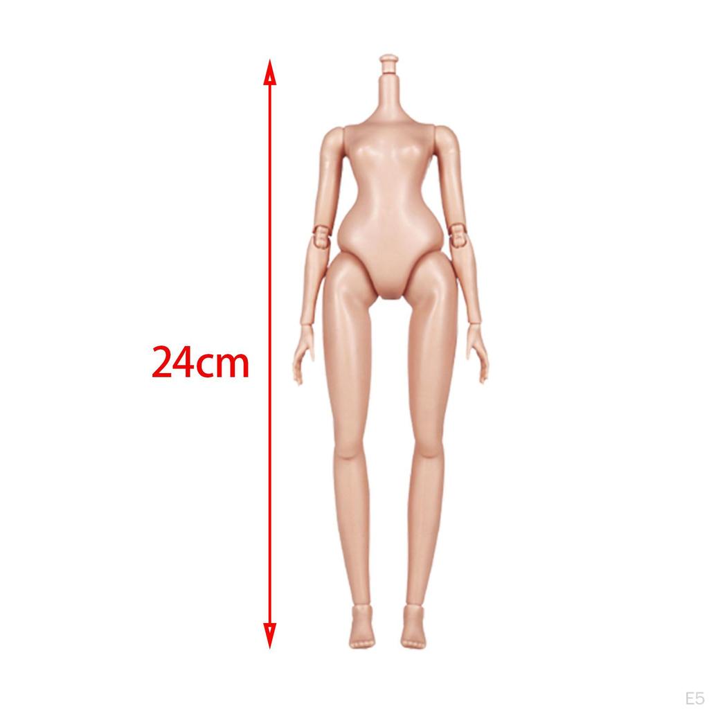 1/6 Scale Female Body 1:6 Nude Action Figure Ornament DIY Collectibles