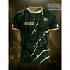 2026 Mexican Style Football Jerseys Short Sleeves & Comfortable Breathable Crew Neck Sports