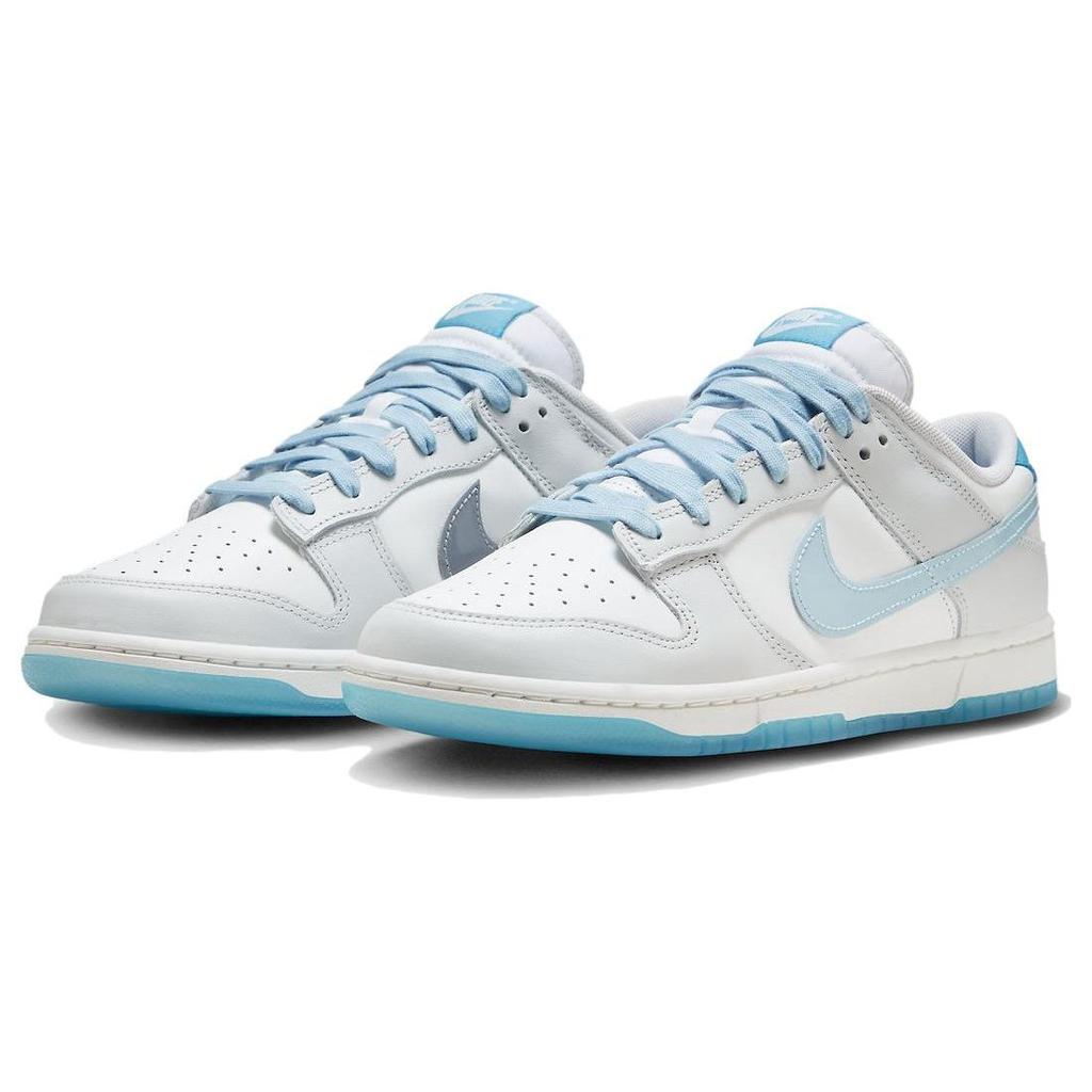 Nike Dunk Low 520 Pack - Ocean Bliss Unisex Sneakers White Summit-White FN3433-141