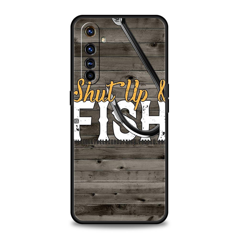 Hunting Fishing Man Soft TPU For Realme 13 12 11 10 9 Pro Plus GT3 GT2 C21 C25 C35 C53 C55 C67 Pro 5G Phone Case Cover Funda Bag