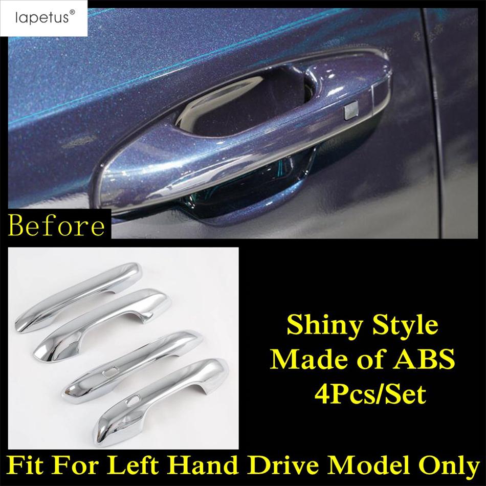 Car Rearview Mirror Shell / Door Handle Bowl Cover Trim For Kia Sorento MQ4 ABS Chrome / Carbon Fiber Accessories