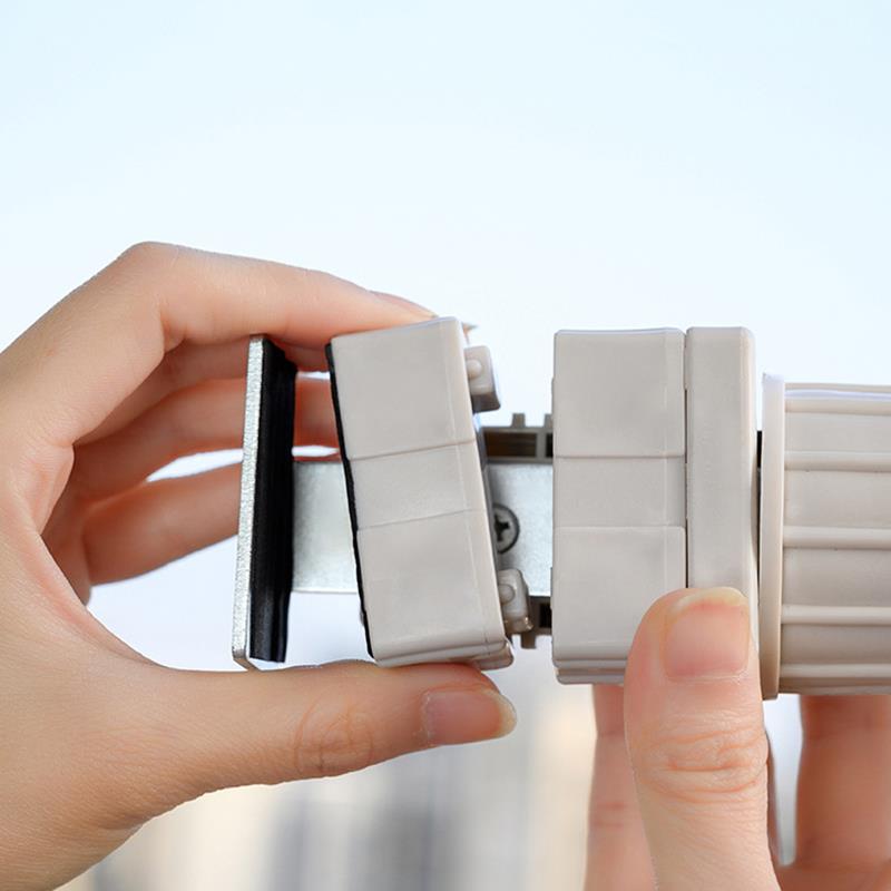 Uscator de haine de balcon Suport de uscare de haine montat pe perete Suport de uscare pentru baie Suport de uscare cu 8 găuri economisind spațiu în interior