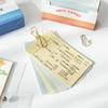 RosyPosy soft design tea fragrance index card, large capacity 150 word memory message sticky note card
