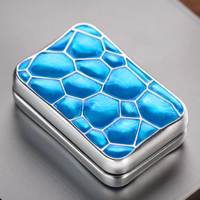 Alloy Magnetic Push Card Fidget Mechanical Slider Haptic Coin EDC Relieve Anti Stress Reducing Sensory Toys Antistress Things
