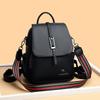 Schoolbag1011 New Backpack Women's Bag Large Capacity Three-purpose Student Schoolbag Leisure Travel Backpack Fashion Shell Bag