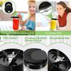 22Oz Plastic Blender Cups Blender Replacement Parts Blender Blade Juicer Cups for Magic B1001/MB1001B/MBR-0301/MBR-1101
