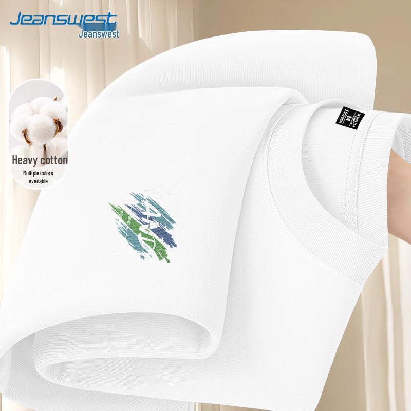 Jeanswest Men s Loose Fit Printed Cotton T-Shirt 3XL