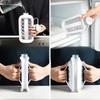 Ice Grid Mold,High Capacity Folding Ice Maker Water Bottle ,2 In 1 Ice Cube Tray, Grid Pot, Ice Ball, Ice Block,Ice Hockey Maker