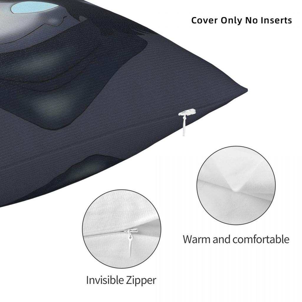 Sebastian Solace Tlaková Hra Povlak na Polštář Polyester Len Samet Tištěný Zip Dekorace Potah na Polštář do Auta