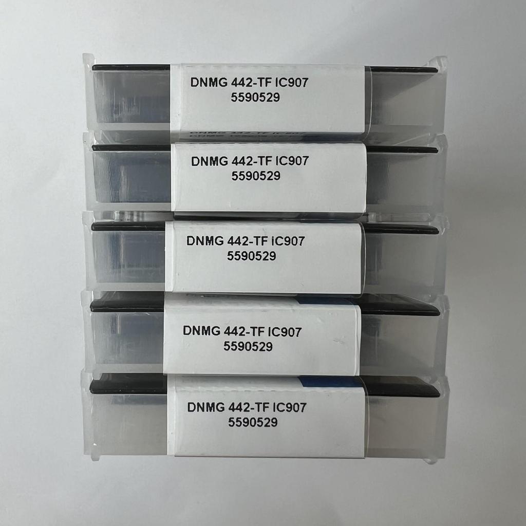 DNMG150608-TF IC907  / Industrial indexable Carbide Inserts 10 Pcs
