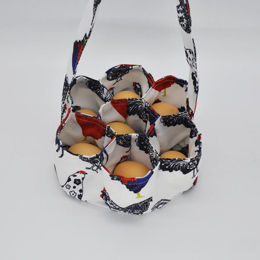 

Корзина для сбора яиц 7 мешочков держатель для сбора яиц сумки для курятника курятника фермерского дома сада курицы утки гусиные яйца разноцветный