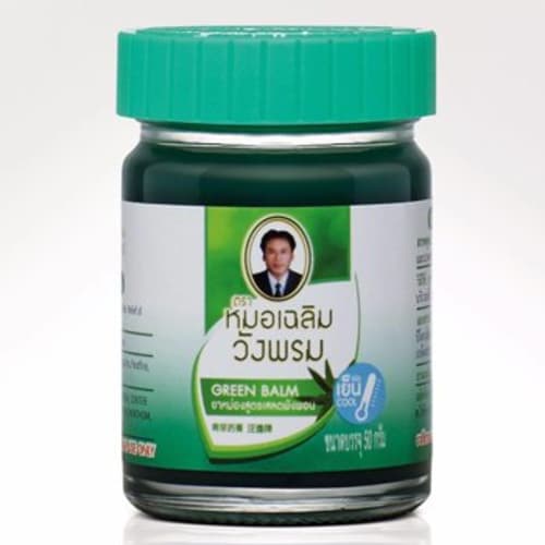 Massage Balm Thai Green Ointment Soothing Ointment One From Ointment 50ml