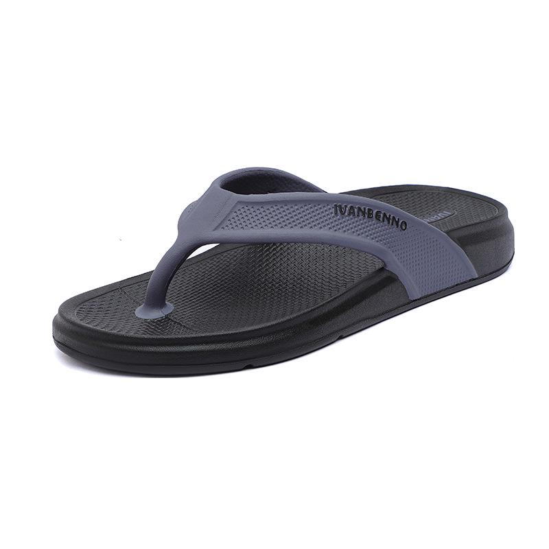 Men's 2025 Summer Arch Support Flip-Flops - Shock-Absorbing, Odor-Resistant, EVA One-Piece Outdoor Slippers
