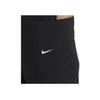 Nike Dri-FIT Breathable Quick-Dry High-Waisted Nine-Point Knitted Sports Pants Women Bottoms Black HQ1580-010