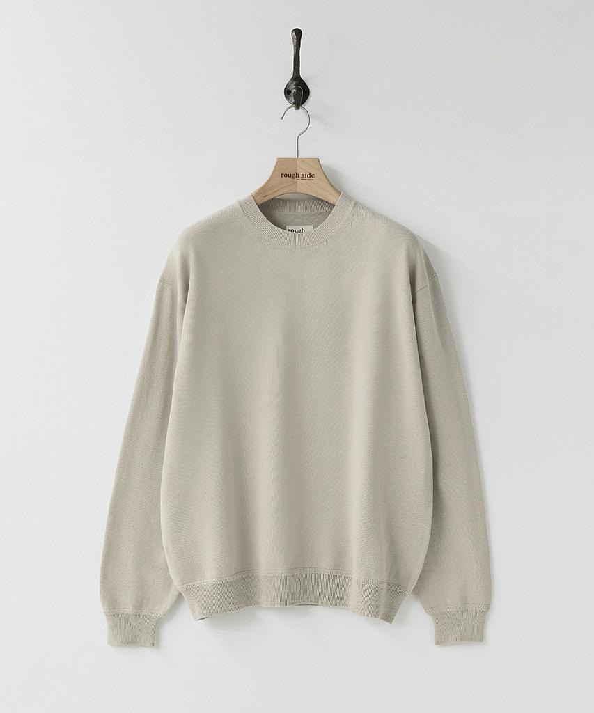 Leopeusaideu Crew Knit Oatmeal