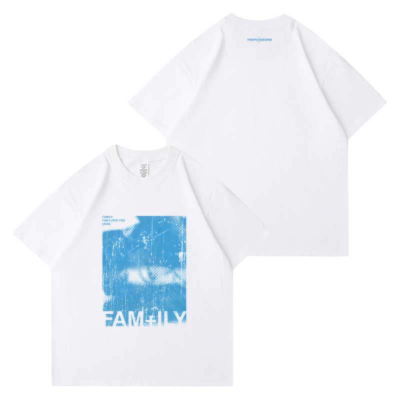 2026 Concert Surroundings ShortSleeved TShirt Pure Cotton Roundneck Printed UnisexWomens for SpringSummer 2026 Fashion S