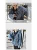 Men's Trendy Korean-Style Denim Hooded Jacket - Fake Two-Piece Autumn Top