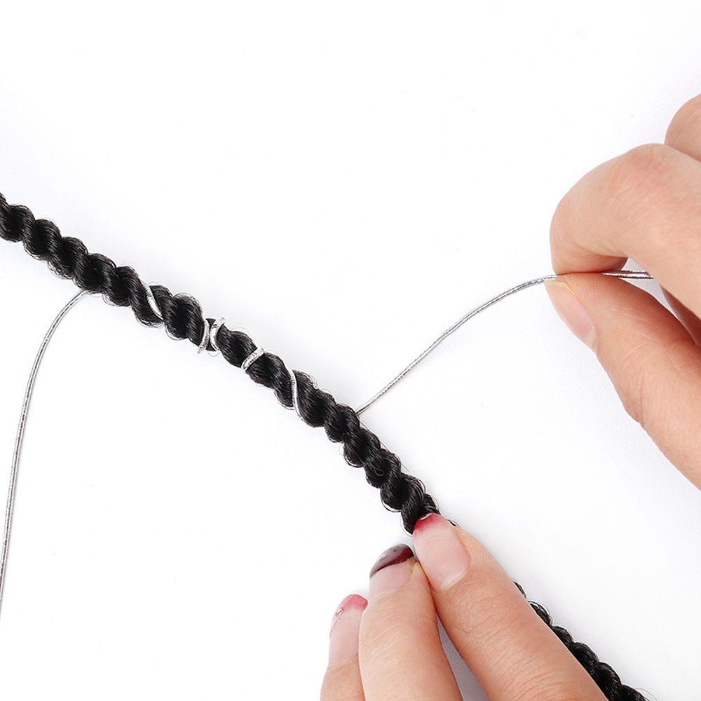 Decoration African Braids Hair Braiding String Hair Wrap String Braiding Rope Band Hip-hop Hair Tie