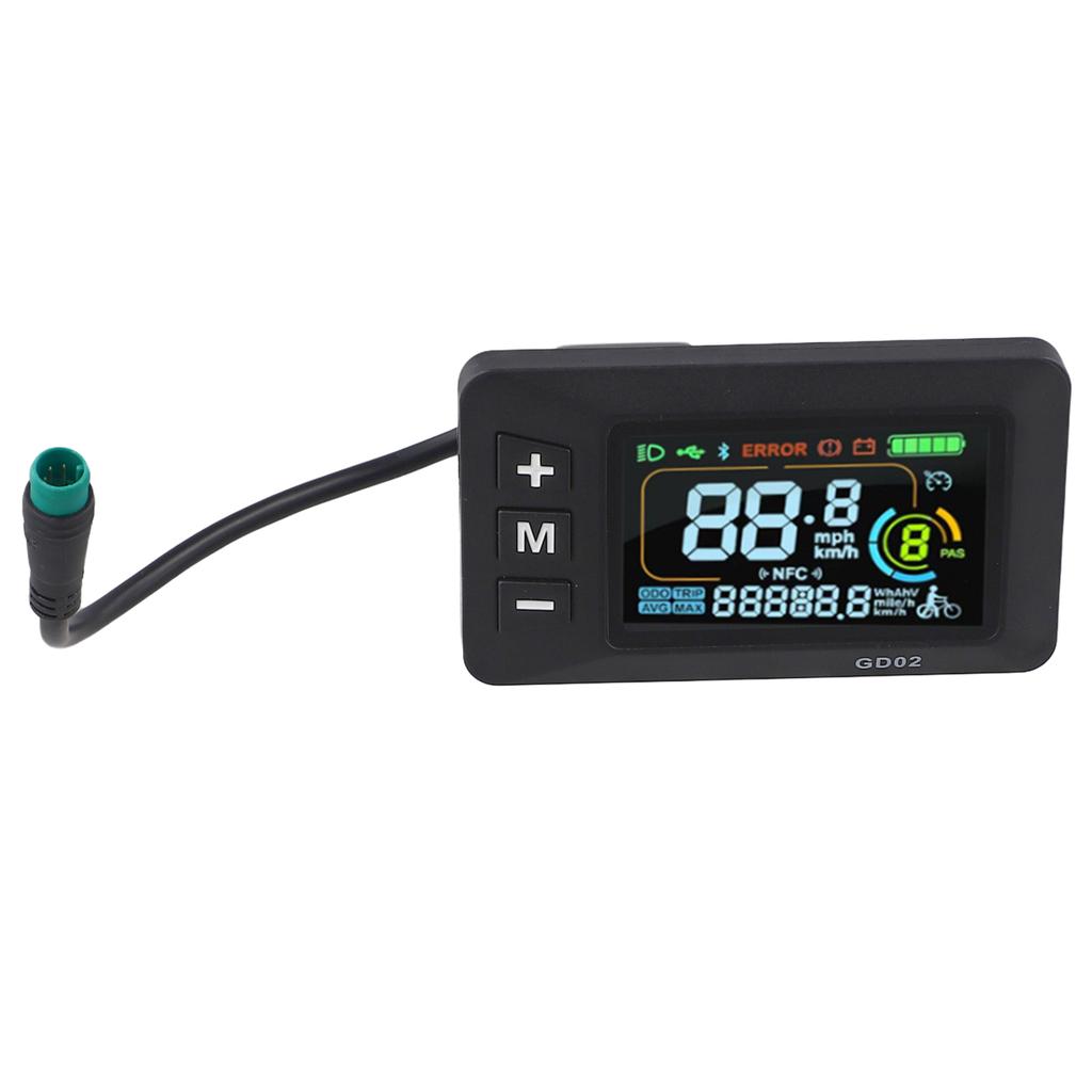 E Bike Display Screen For 24V 36V 48V And 60V With Waterproof For PROTECTION