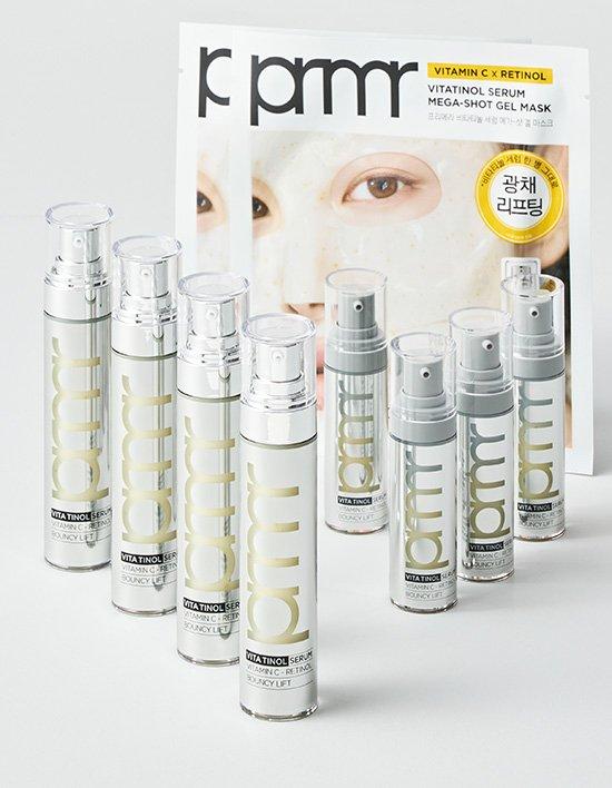 PRMR Youth Radiance Vitatinol Serum 4‑Piece Set