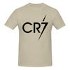 Cr7 Unisex Tshirtkorean Style Minimal Antipilling Tee