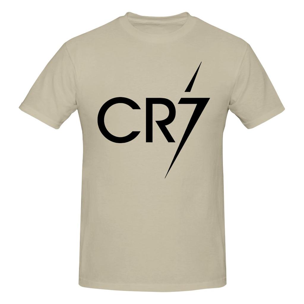 Cr7 Unisex Tshirtkorean Style Minimal Antipilling Tee
