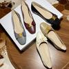 Arc De Triomphe Shallow Mouth Single Shoes 2025 Spring New Inner and Outer Leather Flats Shoes Comfortable Versatile Breathable